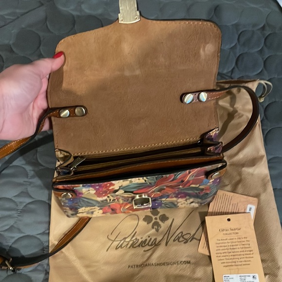 Patricia Nash Bags Patricia Nash Bellizzi Crossbody In Citrus Sunrise Poshmark